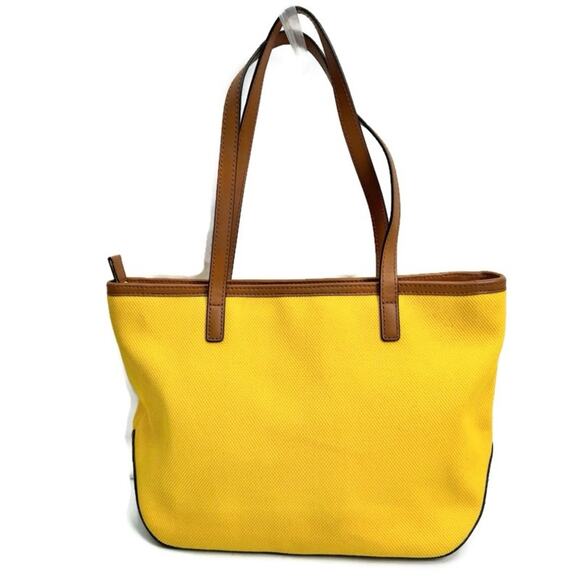 Michael Kors Kempton Bright Yellow Tote Bag Purse - Picture 2 of 10